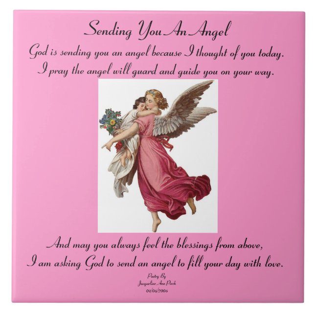 Angel Tile Fliese (Vorderseite)