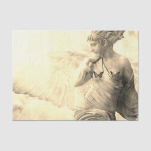 ANGEL TISSUPAPIER IN GELB SEIDENPAPIER