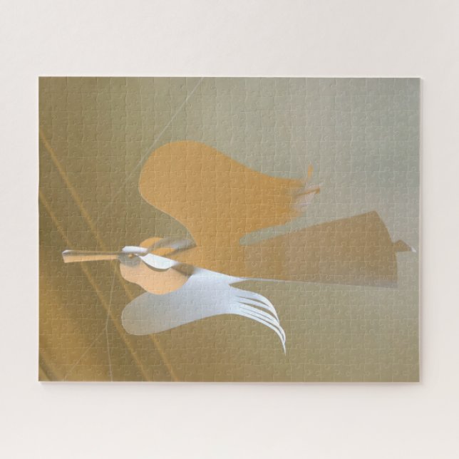 Angel-Trompeten Puzzle (Horizontal)