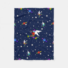 Angel Typs Starry Midnight Fleece Blanket