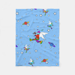 Angel Typs Starry Night Fleece Blanket