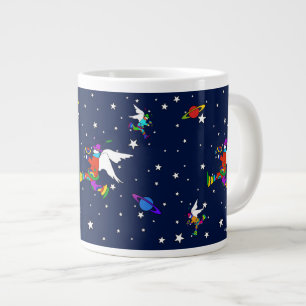 Angel Typs Starry Night (Mitternacht) Jumbo-Tasse