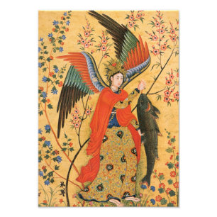 Angel und Fische Fotodruck