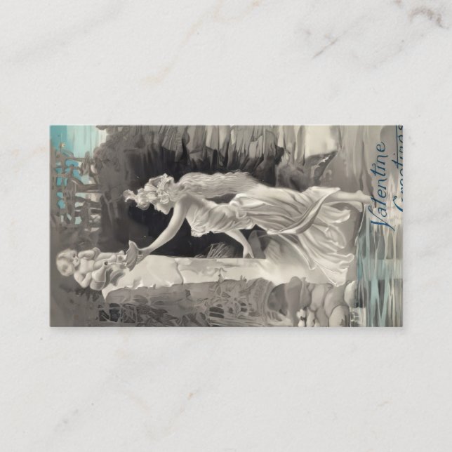 Angel und Goddess Valentine Visitenkarte (Vorderseite)