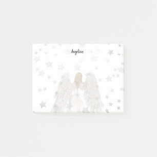 Angel- und Sternenmalereien Nachhinweise Post-it Klebezettel