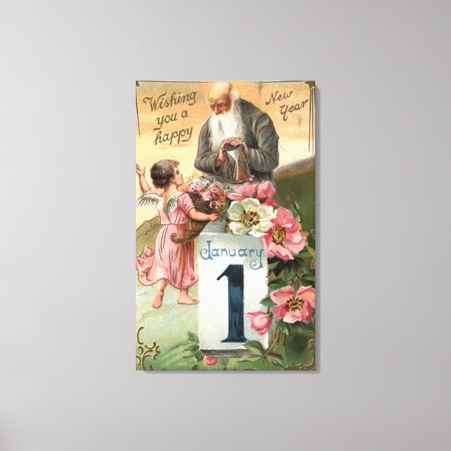 Angel- und Vaterzeit # 2 Leinwanddruck (Vorderseite)