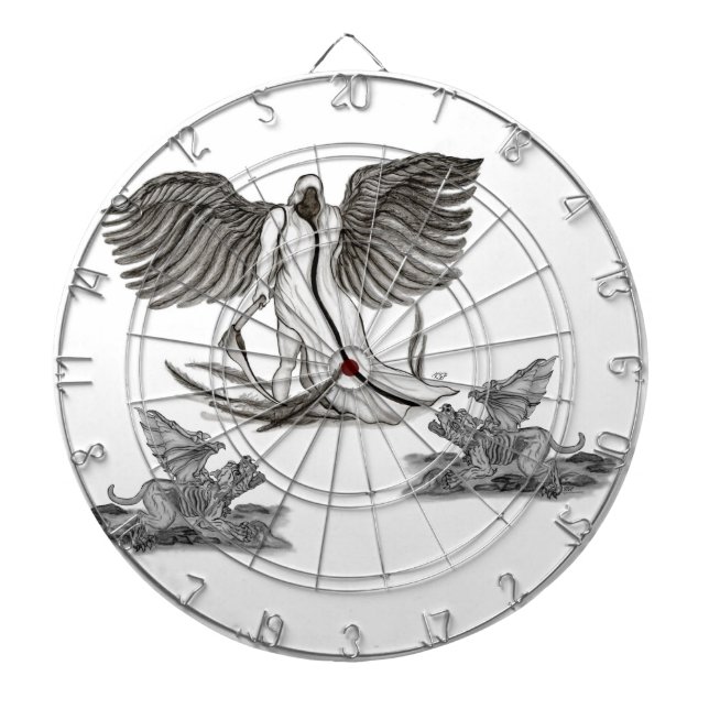 Angel Uriel Dartscheibe (vorne)