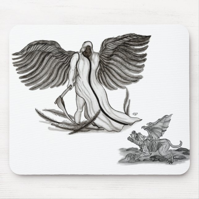 Angel Uriel Mousepad (Vorne)