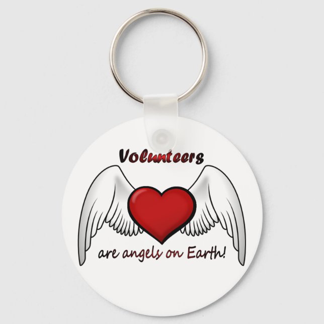 Angel Volunteers Schlüsselanhänger (Vorderseite)