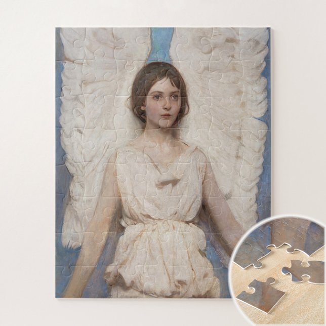 Angel von Abbott Handerson Thayer Art Puzzle (Von Creator hochgeladen)