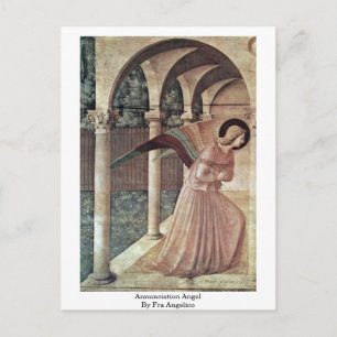 Angel von Fra Angelico Postkarte