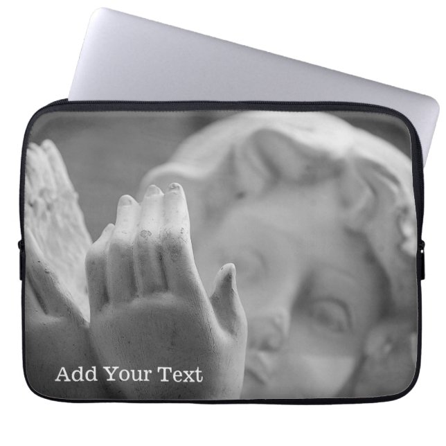 Angel von Shirley Taylor Laptopschutzhülle (Vorderseite)