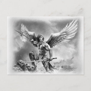 ANGEL WARRIOR Postcard Postkarte
