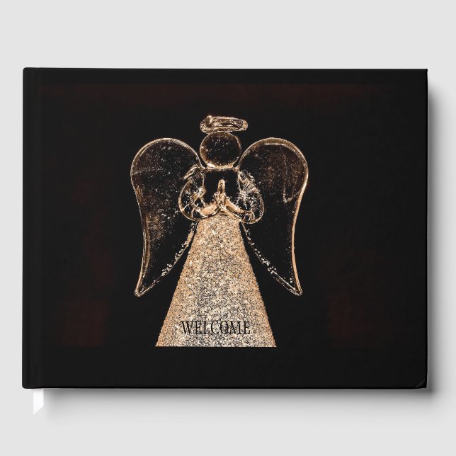 Angel Welcome Gästebuch (Vorderseite)