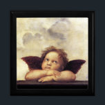 ANGEL / Winged Cherub Geschenkbox<br><div class="desc">Elegantes und klassisches Design.Gemälde aus Raffaello Sanzio ,  Details aus einem italienischen Meisterwerk der Renaissance Sistine Madonna (c. 1512-1514).Gemälde aus Rafaello Sanzio ,  Details aus einem italienischen Meisterwerk der Renaissance (1483-1520).digitale Abhandlung für einen besseren Druck von Bulgan Lumini .</div>