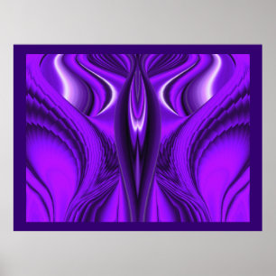 Angel Wings , Abstrakte Fantasy Rainbow Art Poster