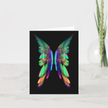 Angel Wings Beileid Note Card