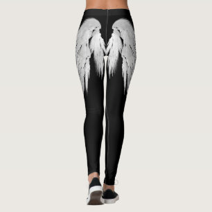 ANGEL WINGS Black Leggings