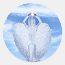 Angel Wings Blue Sky Stickers
