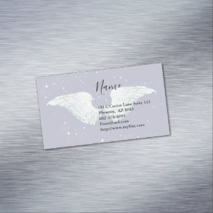 Angel Wings Business Card Magnetische Visitenkarte