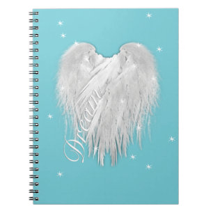 ANGEL WINGS 'Dream' Magic Heart Notizblock