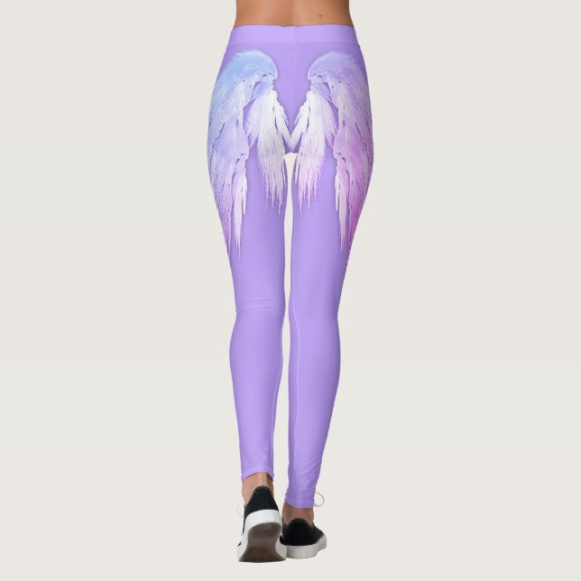 ANGEL WINGS Fairy Lila Leggings (Rückseite)