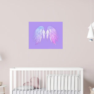 ANGEL WINGS Fairy Lila Poster