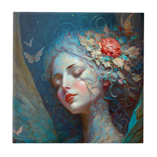 Angel Wings Fantasy Art Keramik Tile Fliese