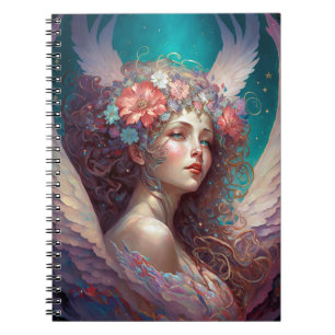 Angel Wings Fantasy Art Notizblock