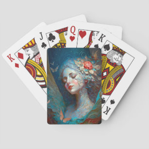 Angel Wings Fantasy Art Playing Spielkarten