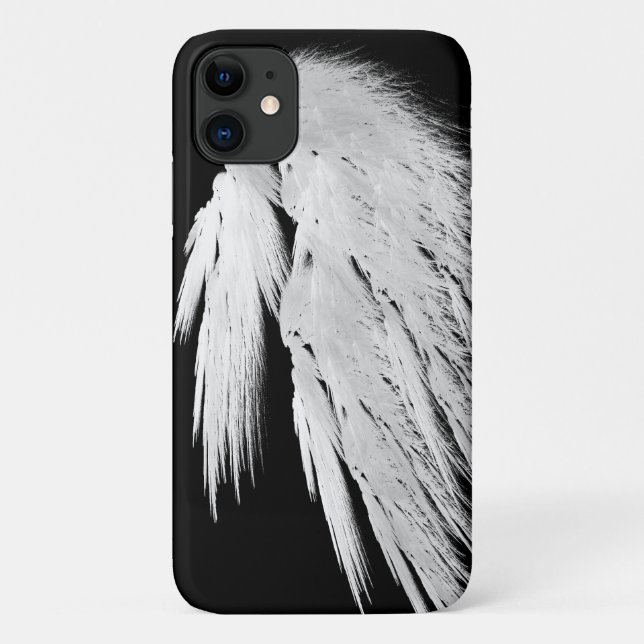 ANGEL WINGS Gray Touch Feathers rechts Custom Case-Mate iPhone Hülle (Rückseite)