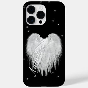 ANGEL WINGS Heart Black Starry Night Case-Mate iPhone 14 Pro Max Hülle