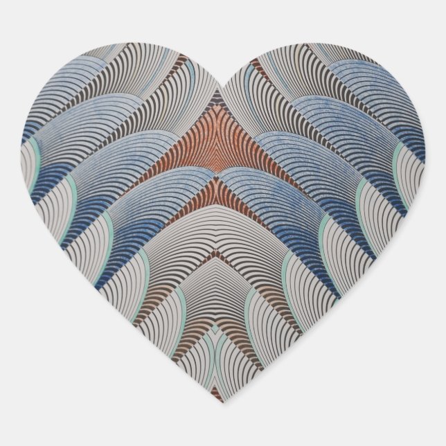 Angel Wings Heart Stickers (Vorderseite)