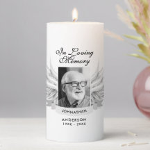 Angel Wings in Love Memory Foto Tribute