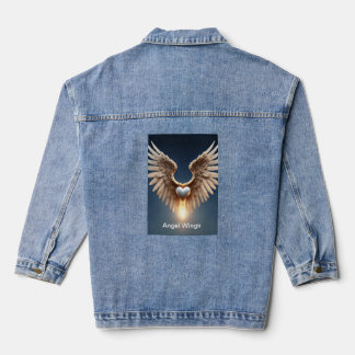 Angel Wings Jeansjacke