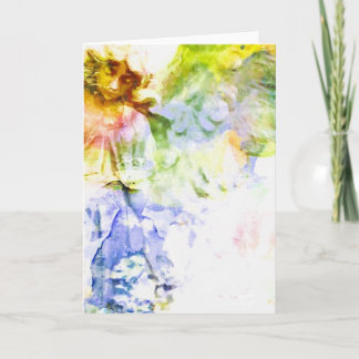 Angel Wings Jedem Anlass Notecard Dankeskarte