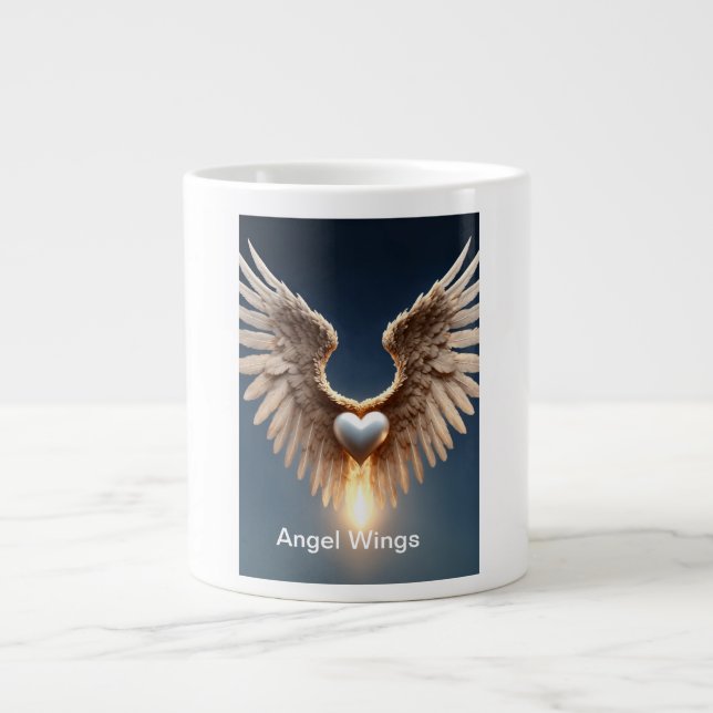 Angel Wings Jumbo Specialty Tasse (Vorderseite)