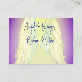 Angel Wings Light, Spiritual, Reiki, Visitenkarte