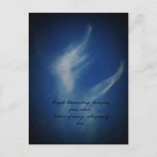 Angel Wings Postcard Postkarte