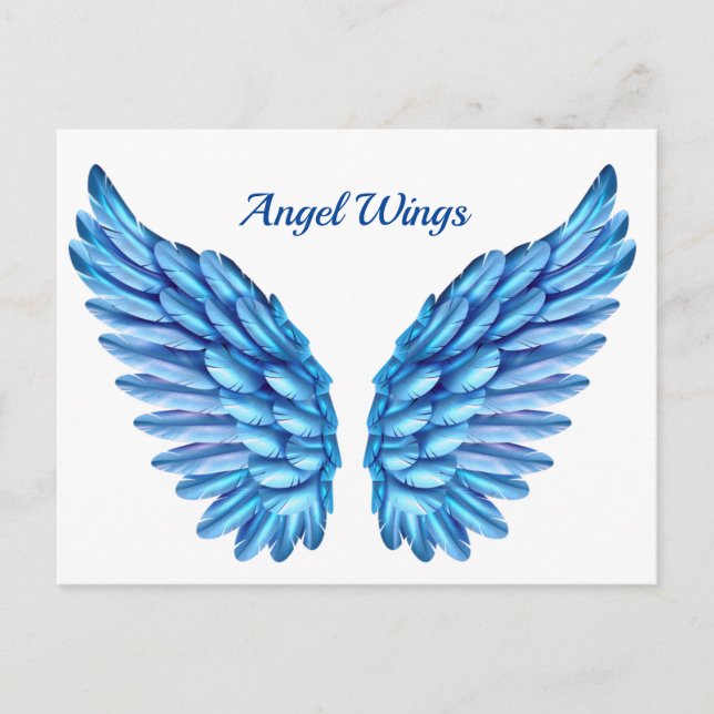 Angel Wings Postcard Postkarte (Vorderseite)