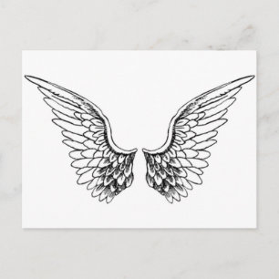 Angel Wings Postkarte