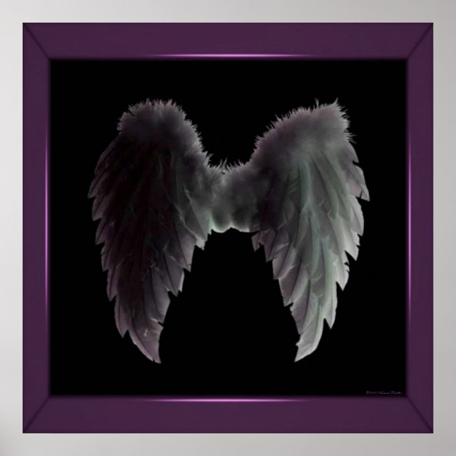 Angel Wings Print Poster (Vorne)