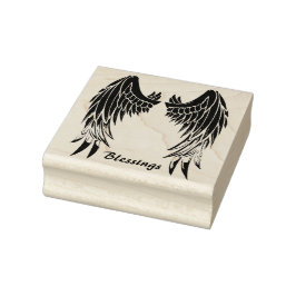Angel Wings Rubber Briefmarke Gummistempel