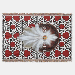 Angel Wings Snowflake Frohe Weihnachten TW ISO Decke