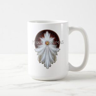 Angel Wings Snowflake Frohe Weihnachten TW ISO Kaffeetasse
