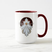 Angel Wings Snowflake Frohe Weihnachten TW ISO