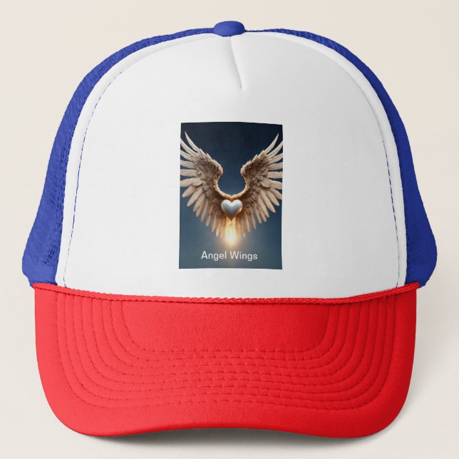 Angel Wings Truckerkappe (Vorderseite)