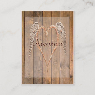 Angel Wings Wedding Begleitkarte