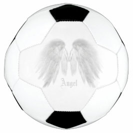 ANGEL WINGS White Individuelle Name Fußball