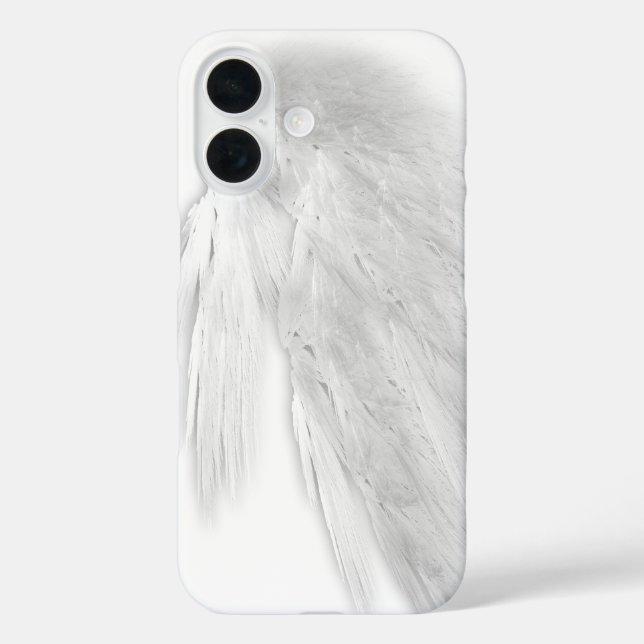ANGEL WINGS White Right Customizable Case-Mate iPhone Hülle (Rückseite)